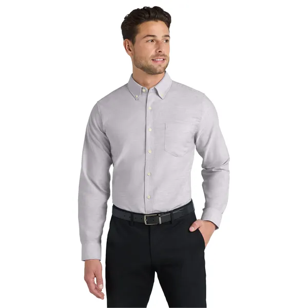 Port Authority SuperPro Oxford Shirt. - Port Authority SuperPro Oxford Shirt. - Image 31 of 35