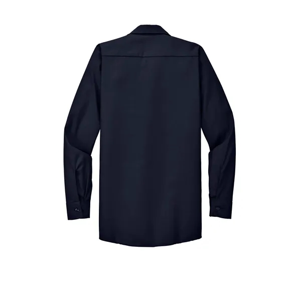 Red Kap Long Sleeve Industrial Work Shirt. - Red Kap Long Sleeve Industrial Work Shirt. - Image 9 of 45