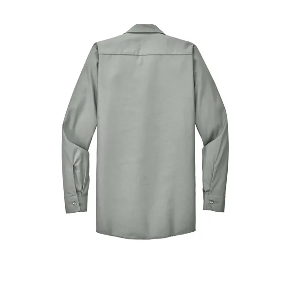 Red Kap Long Size, Long Sleeve Industrial Work Shirt. - Red Kap Long Size, Long Sleeve Industrial Work Shirt. - Image 21 of 40