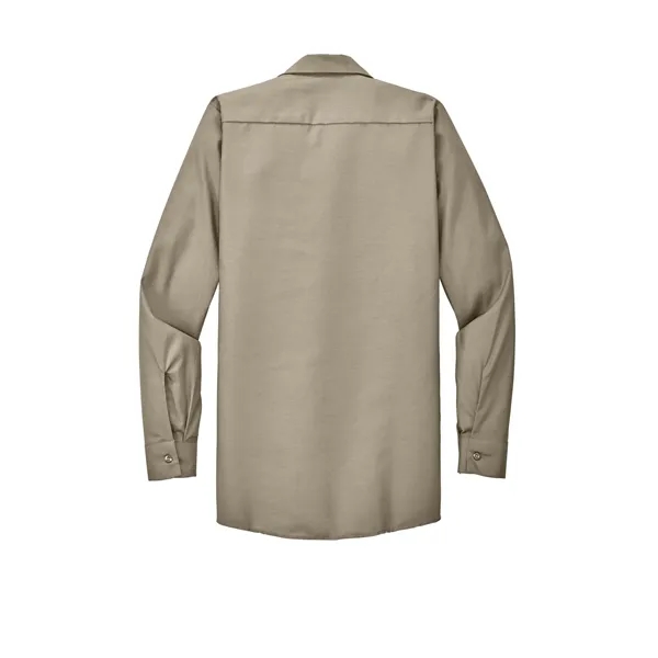 Red Kap Long Size, Long Sleeve Industrial Work Shirt. - Red Kap Long Size, Long Sleeve Industrial Work Shirt. - Image 26 of 40