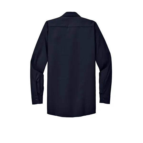 Red Kap Long Size, Long Sleeve Industrial Work Shirt. - Red Kap Long Size, Long Sleeve Industrial Work Shirt. - Image 30 of 40