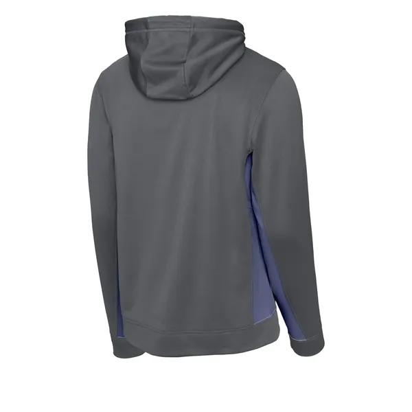 Sport-Tek Sport-Wick Fleece Colorblock Hooded Pullover. - Sport-Tek Sport-Wick Fleece Colorblock Hooded Pullover. - Image 33 of 33