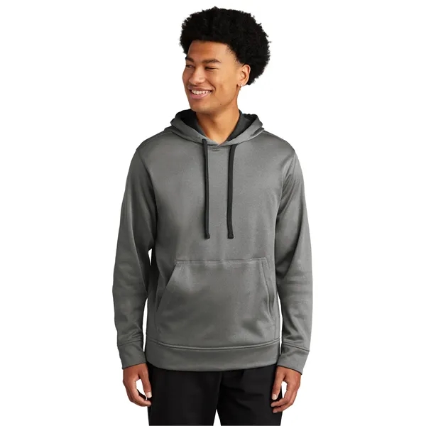 Sport-Tek PosiCharge Sport-Wick Heather Fleece Hooded Pul... - Sport-Tek PosiCharge Sport-Wick Heather Fleece Hooded Pul... - Image 0 of 13