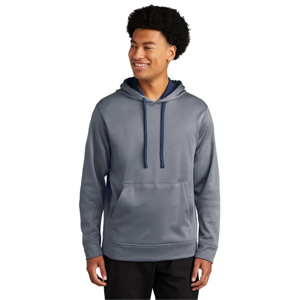 Sport-Tek PosiCharge Sport-Wick Heather Fleece Hooded Pul... - Sport-Tek PosiCharge Sport-Wick Heather Fleece Hooded Pul... - Image 7 of 13