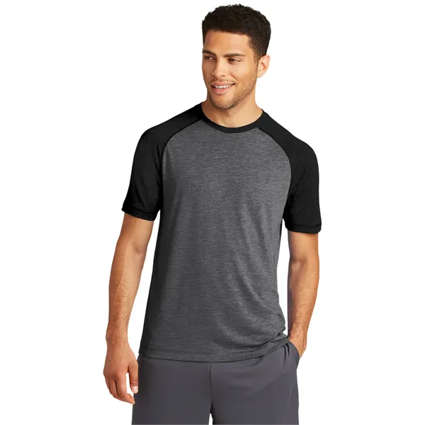 Sport-Tek PosiCharge Tri-Blend Wicking Raglan Tee. - Sport-Tek PosiCharge Tri-Blend Wicking Raglan Tee. - Image 33 of 64