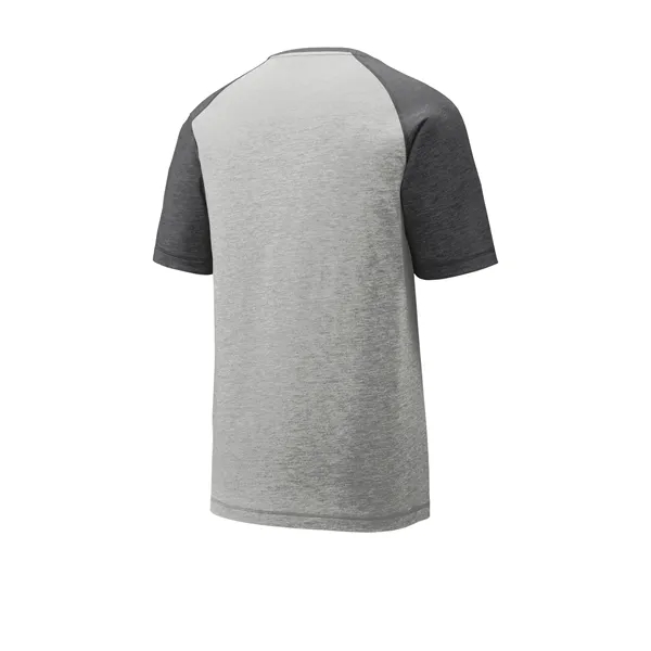 Sport-Tek PosiCharge Tri-Blend Wicking Raglan Tee. - Sport-Tek PosiCharge Tri-Blend Wicking Raglan Tee. - Image 37 of 64
