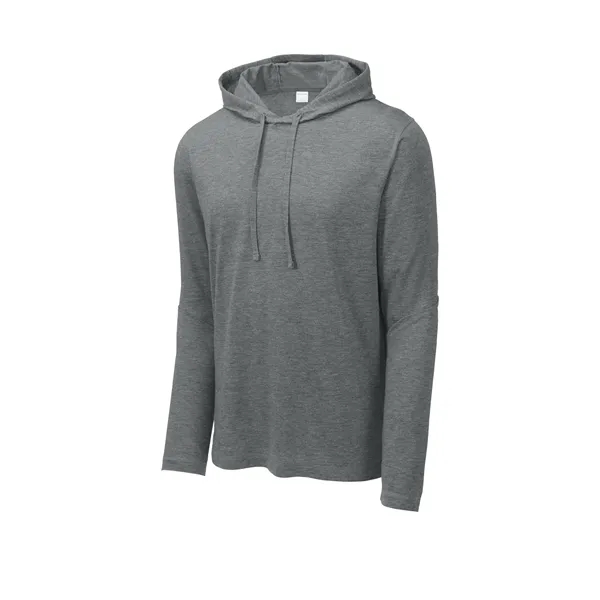 Sport-Tek PosiCharge Tri-Blend Wicking Long Sleeve Hoodie - Sport-Tek PosiCharge Tri-Blend Wicking Long Sleeve Hoodie - Image 23 of 25