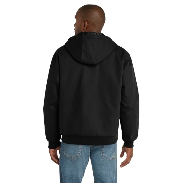 CornerStone Tall Duck Cloth Hooded Work Jacket. - CornerStone Tall Duck Cloth Hooded Work Jacket. - Image 2 of 8