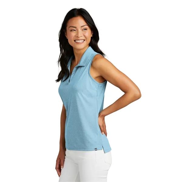 TravisMathew Women's Coto Performance Sleeveless Polo - TravisMathew Women's Coto Performance Sleeveless Polo - Image 10 of 18