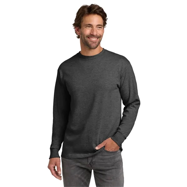 Hanes Beefy-T - 100% Cotton Long Sleeve T-Shirt. - Hanes Beefy-T - 100% Cotton Long Sleeve T-Shirt. - Image 24 of 42