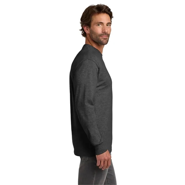 Hanes Beefy-T - 100% Cotton Long Sleeve T-Shirt. - Hanes Beefy-T - 100% Cotton Long Sleeve T-Shirt. - Image 28 of 42