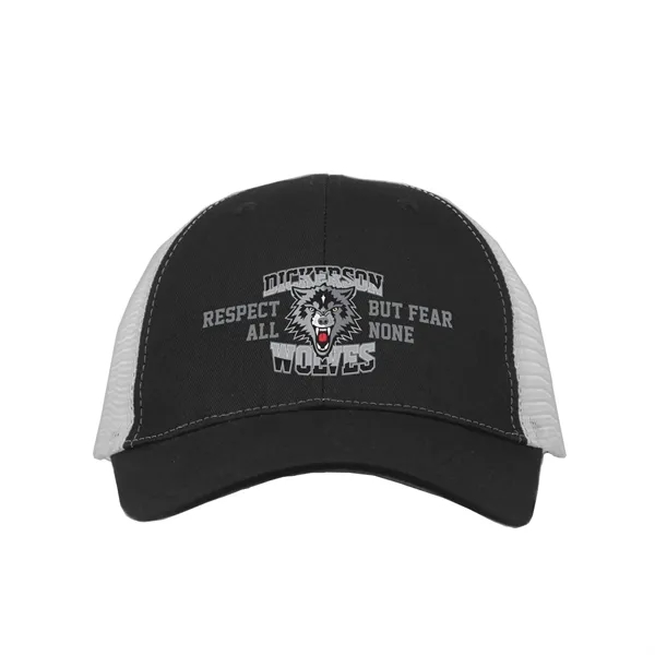 Buttonless Mesh Back Cap - Buttonless Mesh Back Cap - Image 1 of 3