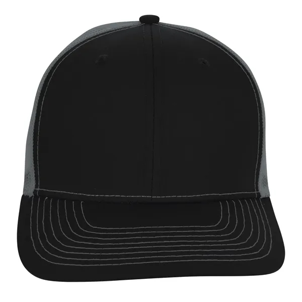 Snapback Meshback Trucker Cap - Snapback Meshback Trucker Cap - Image 4 of 10