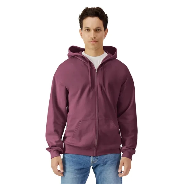 Gildan Softstyle Midweight Fleece Full-Zip Hooded Sweatshirt - Gildan Softstyle Midweight Fleece Full-Zip Hooded Sweatshirt - Image 30 of 47