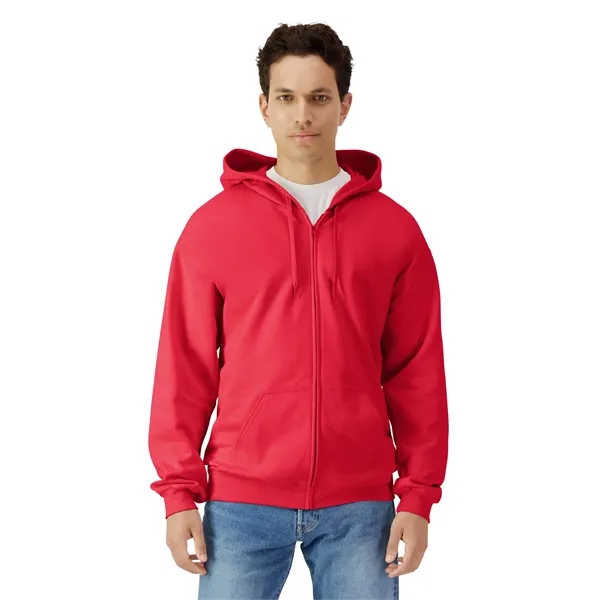 Gildan Softstyle Midweight Fleece Full-Zip Hooded Sweatshirt - Gildan Softstyle Midweight Fleece Full-Zip Hooded Sweatshirt - Image 33 of 47