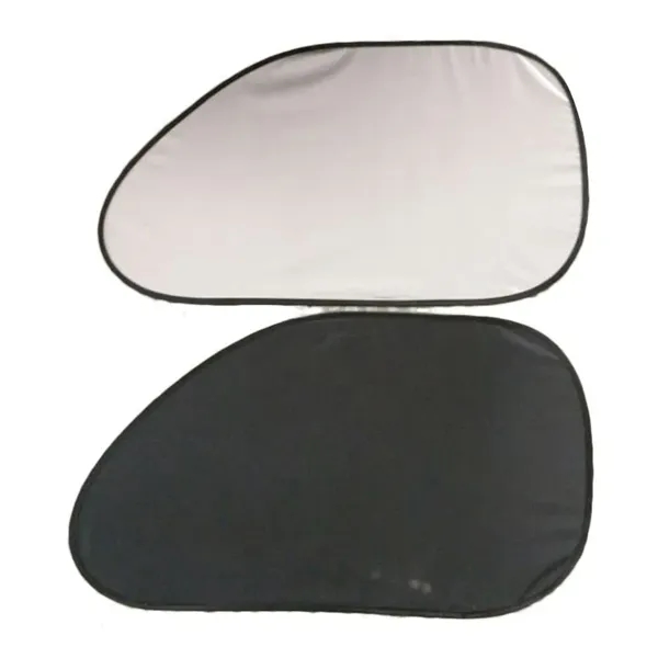 Car Front Seats Window Sun Shades W/ Suction Cups - Set Of 2 - Car Front Seats Window Sun Shades W/ Suction Cups - Set Of 2 - Image 1 of 1