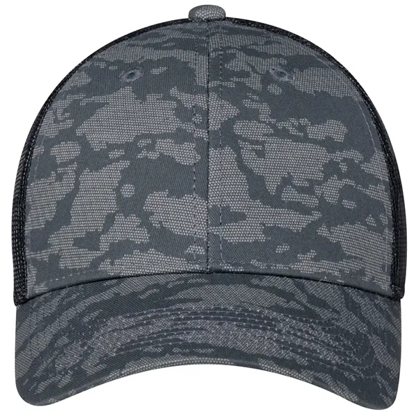 6 Panel Constructed Full-Fit (Urban Camo, Mesh Back) - 6 Panel Constructed Full-Fit (Urban Camo, Mesh Back) - Image 6 of 14