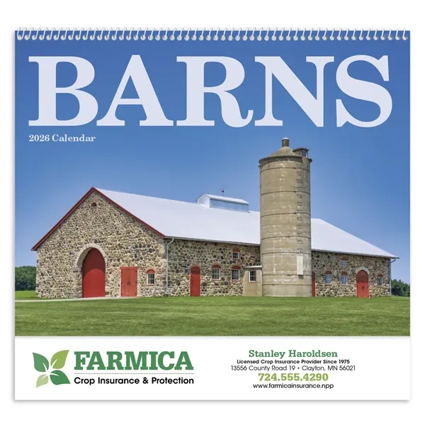 Triumph® Calendars Barns Calendar - Triumph® Calendars Barns Calendar - Image 1 of 1