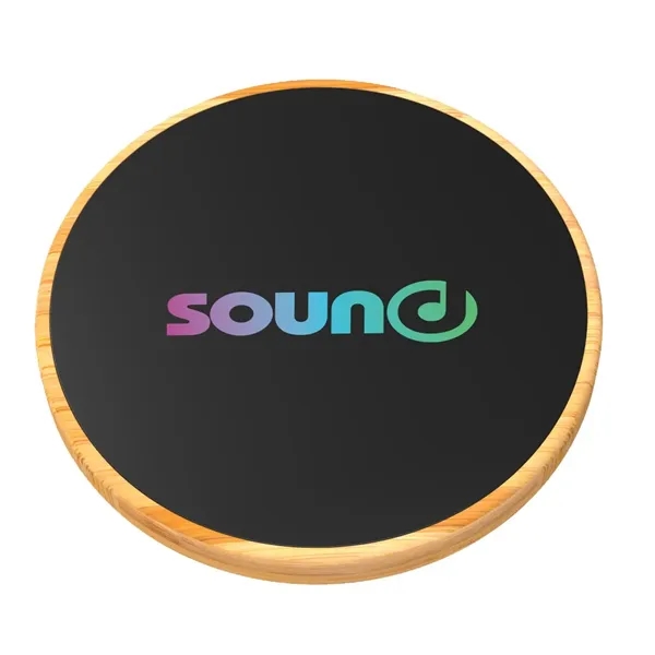 SCX Innovative Design™ Full-Color Bamboo 15W Wireless Cha... - SCX Innovative Design™ Full-Color Bamboo 15W Wireless Cha... - Image 0 of 3