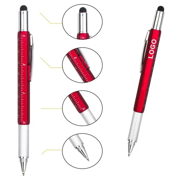 6 In 1 Multifunctional Tool Ballpoint Pen - 6 In 1 Multifunctional Tool Ballpoint Pen - Image 3 of 5