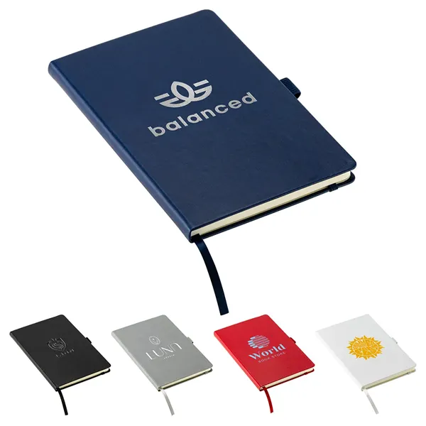 Elan Hardcover Journal with Pen Loop and Inner Pocket
