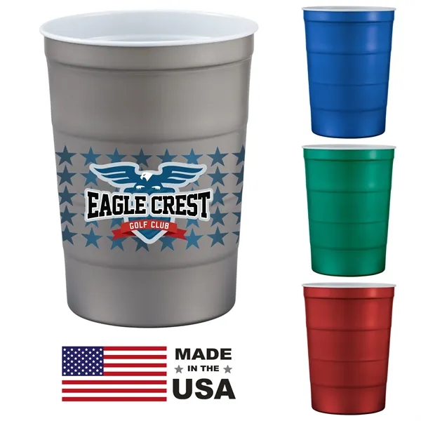 Recyclable Steel Chill-Cups™ 16oz - Recyclable Steel Chill-Cups™ 16oz - Image 1 of 23