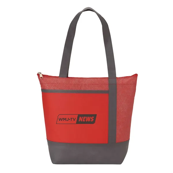 Chrome Non-Woven 9 Can Lunch Cooler - Chrome Non-Woven 9 Can Lunch Cooler - Image 0 of 0
