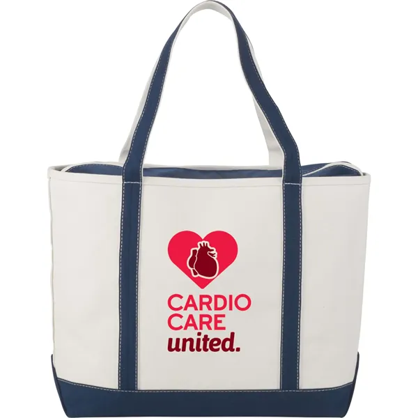 Baltic 24oz Cotton Canvas Tall Zippered Tote - Baltic 24oz Cotton Canvas Tall Zippered Tote - Image 0 of 0