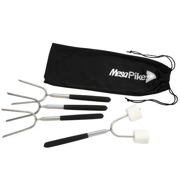 Extendable 34" Roasting Sticks with Carrying Case - Extendable 34" Roasting Sticks with Carrying Case - Image 0 of 0