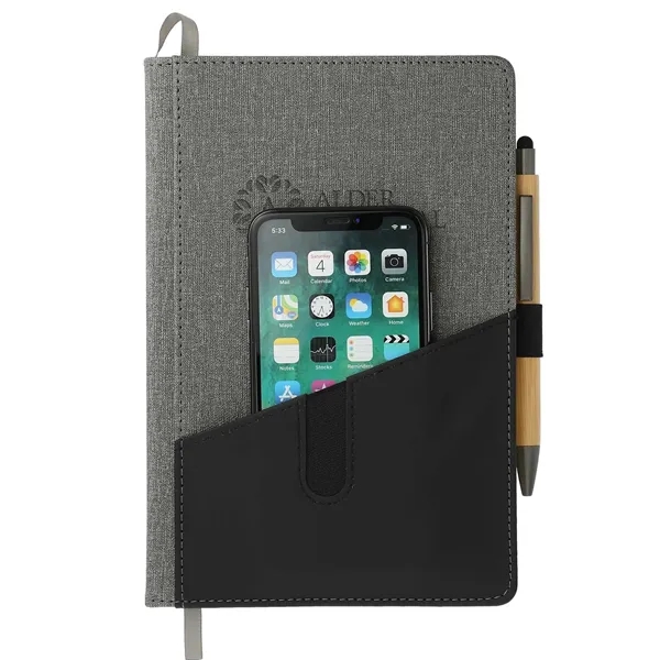 FSC® Mix 5.5" x 8.5" Siena Heathered Bound Journal - FSC® Mix 5.5" x 8.5" Siena Heathered Bound Journal - Image 0 of 0