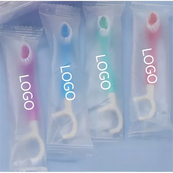 Multi-functional disposable toothbrush - Multi-functional disposable toothbrush - Image 1 of 2