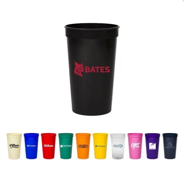 Smooth Colored Stadium Cup - Smooth Colored Stadium Cup - Image 2 of 3