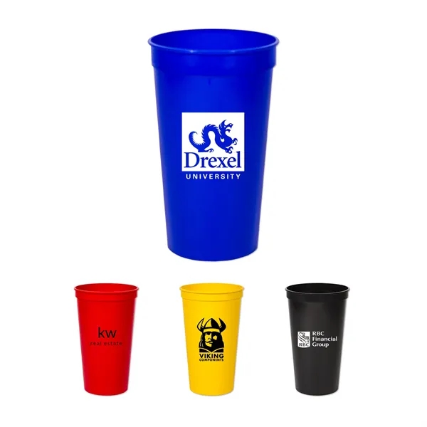 Smooth Colored Stadium Cup - Smooth Colored Stadium Cup - Image 3 of 3