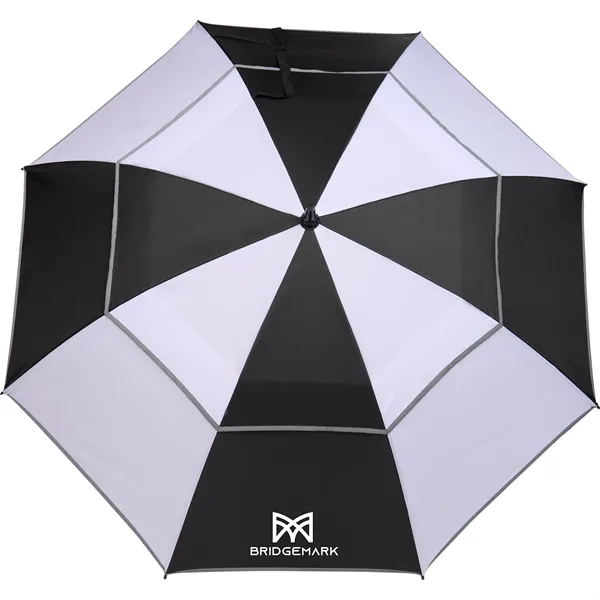 62" RPET Golf Umbrella w/ Reflective Trim - 62" RPET Golf Umbrella w/ Reflective Trim - Image 0 of 0