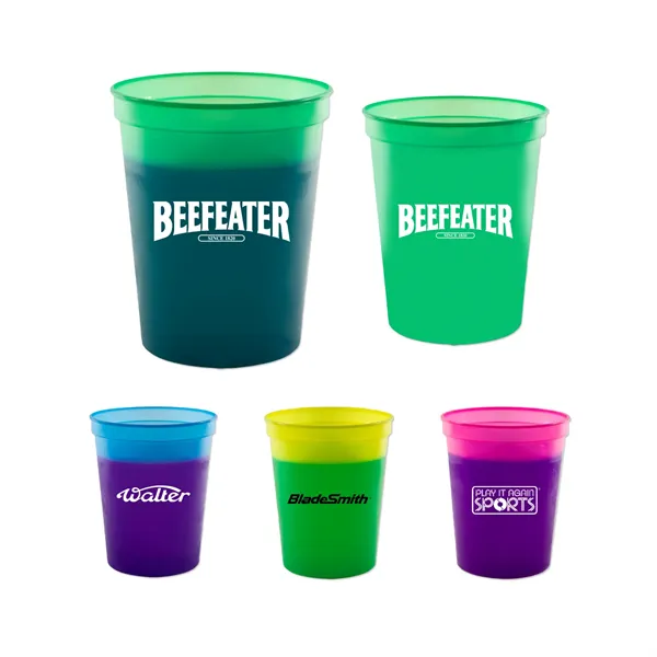 16 Oz. Color Changing Stadium Cup - 16 Oz. Color Changing Stadium Cup - Image 0 of 0