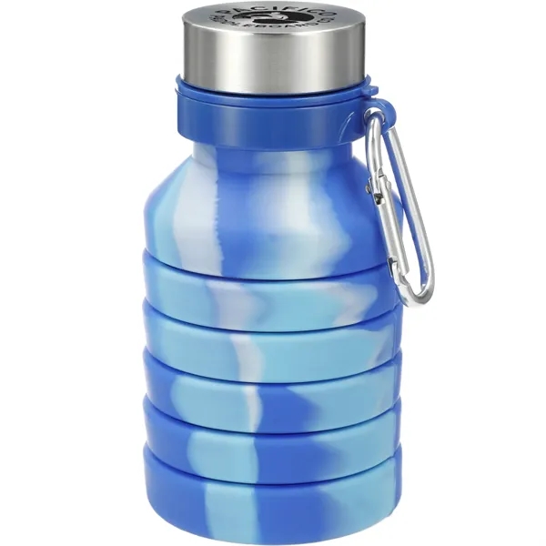 Zigoo Silicone Collapsible Bottle 18oz - Tie Dye - Zigoo Silicone Collapsible Bottle 18oz - Tie Dye - Image 0 of 0
