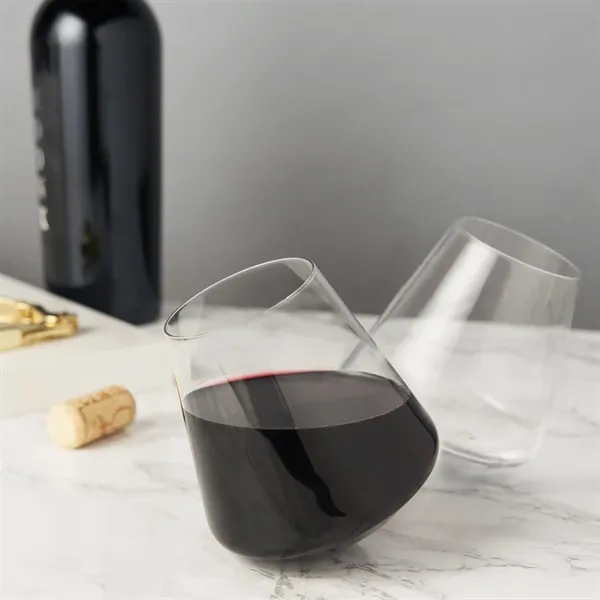 Viski® Rolling Crystal Wine Glass - Viski® Rolling Crystal Wine Glass - Image 8 of 11
