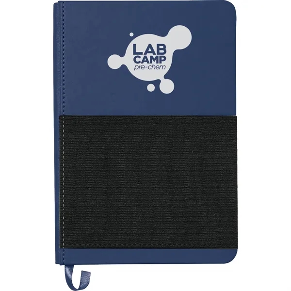 FSC® Mix 5" x 7" Elastic Phone Pocket Notebook - FSC® Mix 5" x 7" Elastic Phone Pocket Notebook - Image 0 of 0