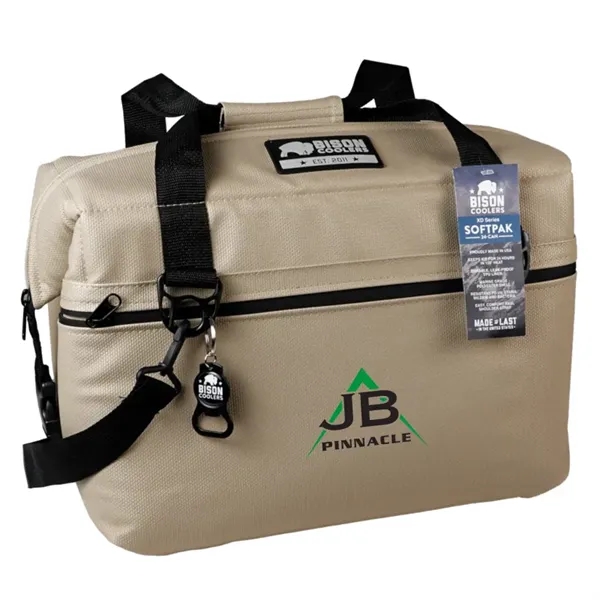 Bison 24-Can Soft XD Cooler Bag - Made in USA -Customization - Bison 24-Can Soft XD Cooler Bag - Made in USA -Customization - Image 1 of 7