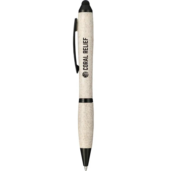 Custom Nash Wheat Straw Ballpoint Stylus Pen
