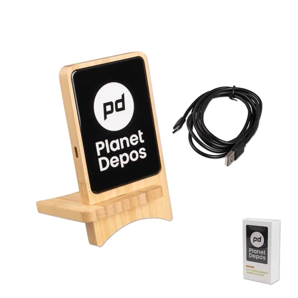 Chi Charge Bright- Bamboo Stand - Chi Charge Bright- Bamboo Stand - Image 0 of 0