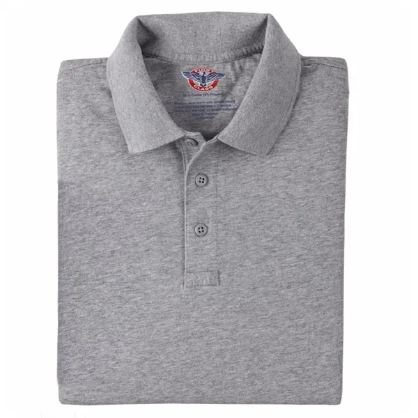 First Class Men's Long Sleeve Tactical Jersey Polo Shirt - First Class Men's Long Sleeve Tactical Jersey Polo Shirt - Image 4 of 5