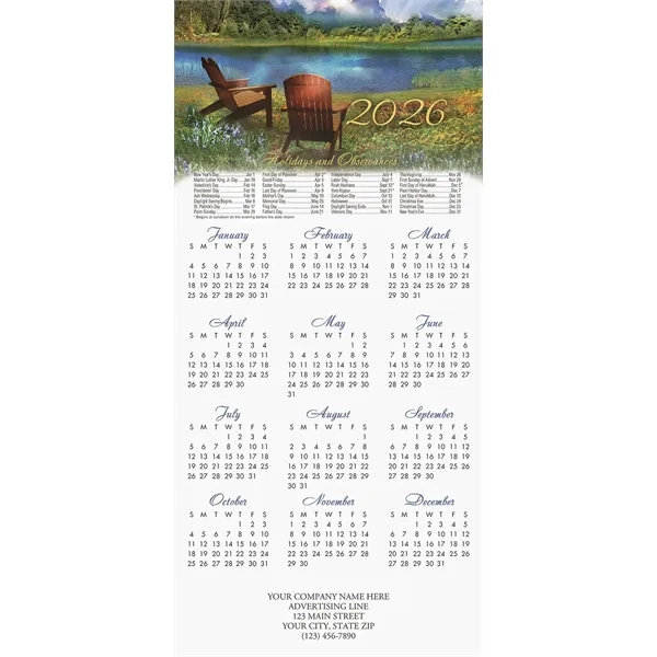 By the Lake Calendar Cards - By the Lake Calendar Cards - Image 0 of 1