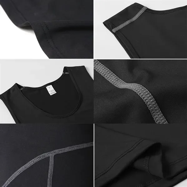 Sleeveless Compression Tank Top - Sleeveless Compression Tank Top - Image 2 of 5