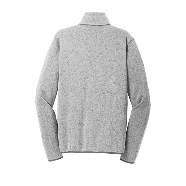 Port Authority Sweater Fleece Jacket. - Port Authority Sweater Fleece Jacket. - Image 6 of 19