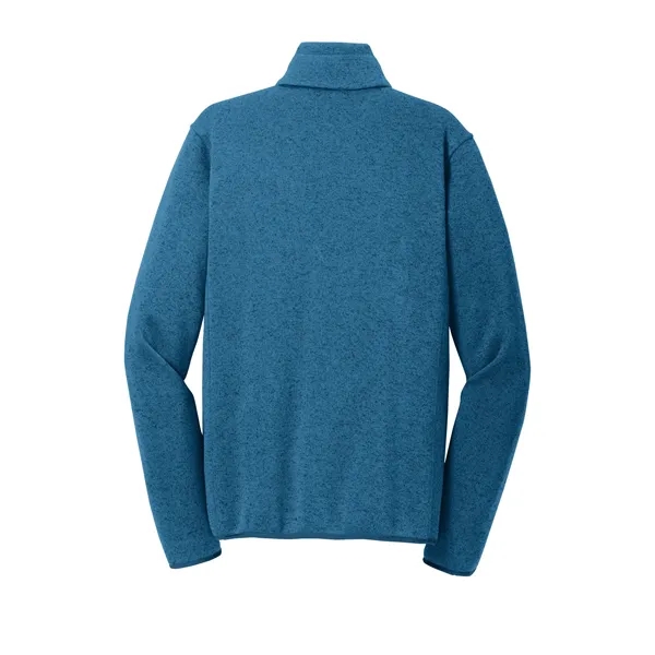 Port Authority Sweater Fleece Jacket. - Port Authority Sweater Fleece Jacket. - Image 11 of 19