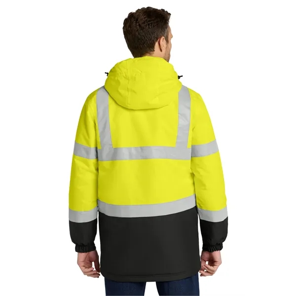 Port Authority ANSI 107 Class 3 Safety Heavyweight Parka. - Port Authority ANSI 107 Class 3 Safety Heavyweight Parka. - Image 1 of 4