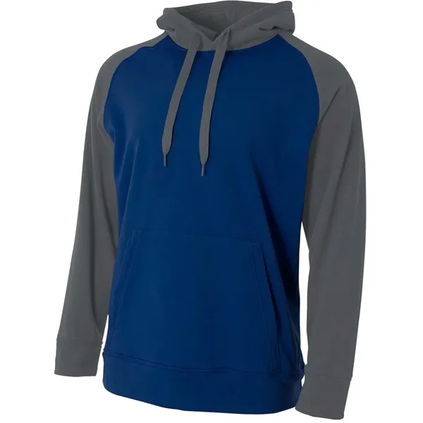 Color Block Tech Fleece Hoodie