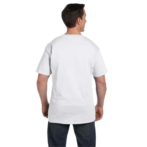 Hanes Adult Beefy-T® with Pocket - Hanes Adult Beefy-T® with Pocket - Image 36 of 124