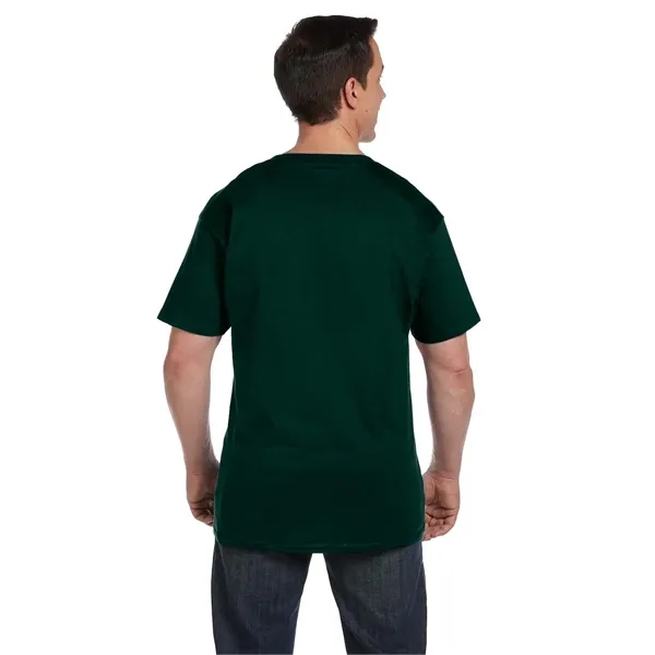 Hanes Adult Beefy-T® with Pocket - Hanes Adult Beefy-T® with Pocket - Image 42 of 124